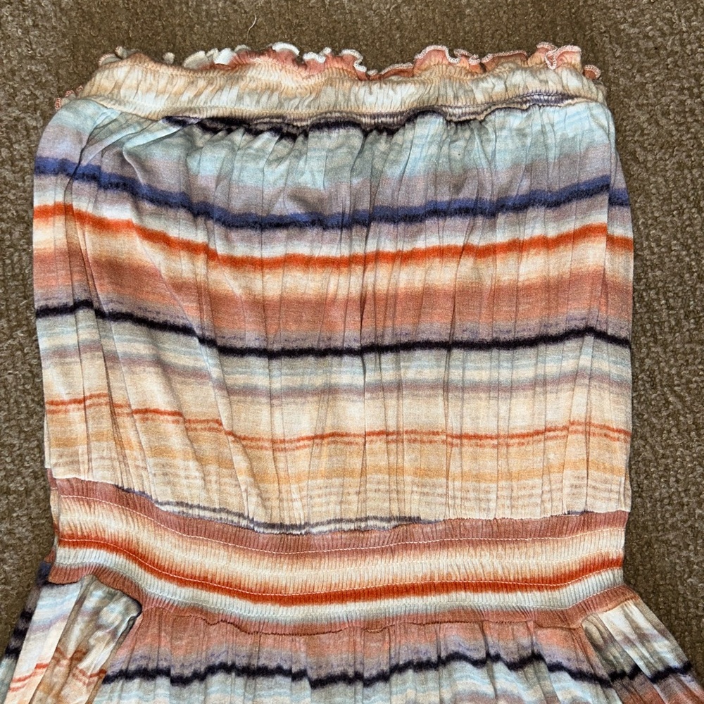 Woman’s strapless maxi dress - Picture 4 of 4